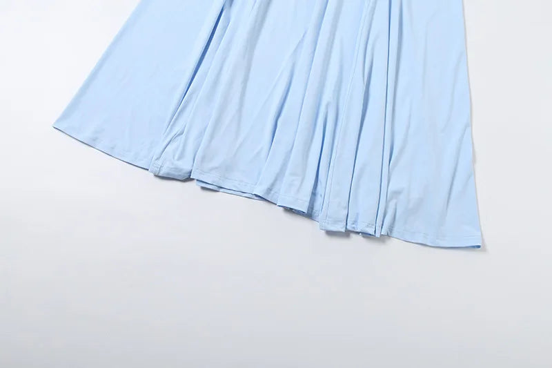 Off-Shoulder Spaghetti Strap Maxi Dress
