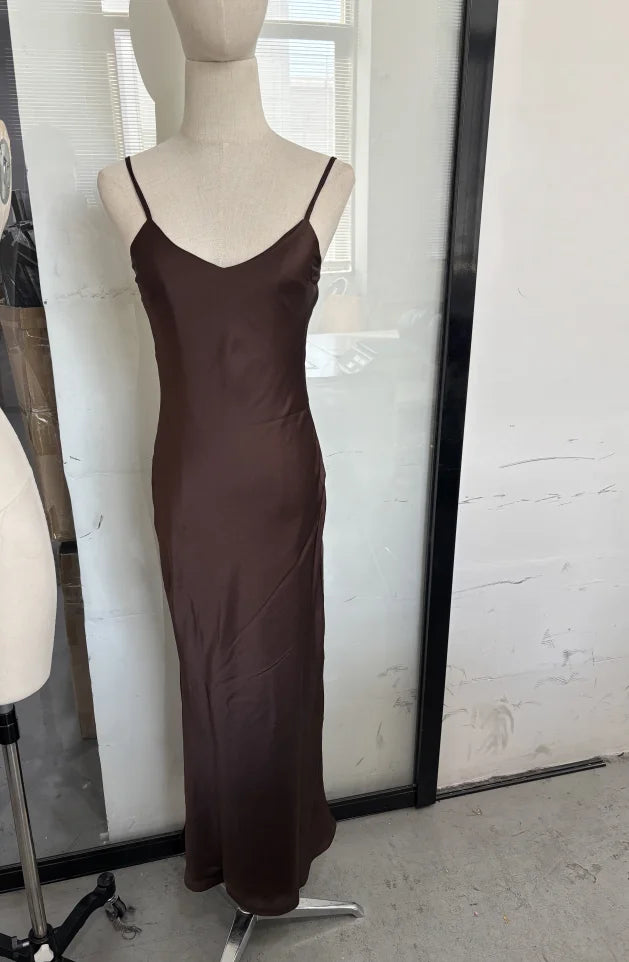 Off-Shoulder Pleated A-Line Maxi Dress
