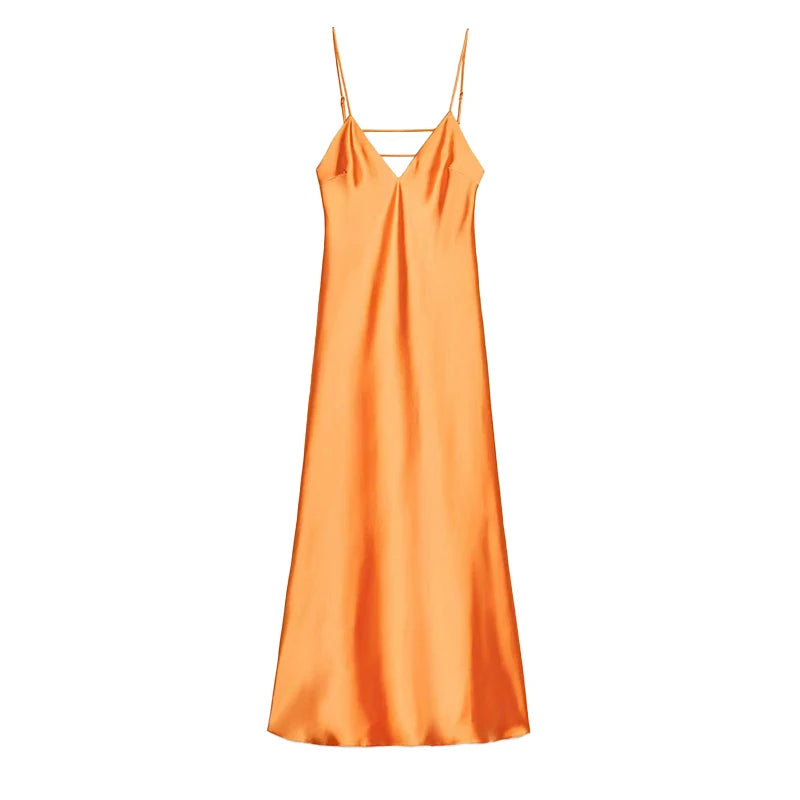 Off-Shoulder Pleated A-Line Maxi Dress