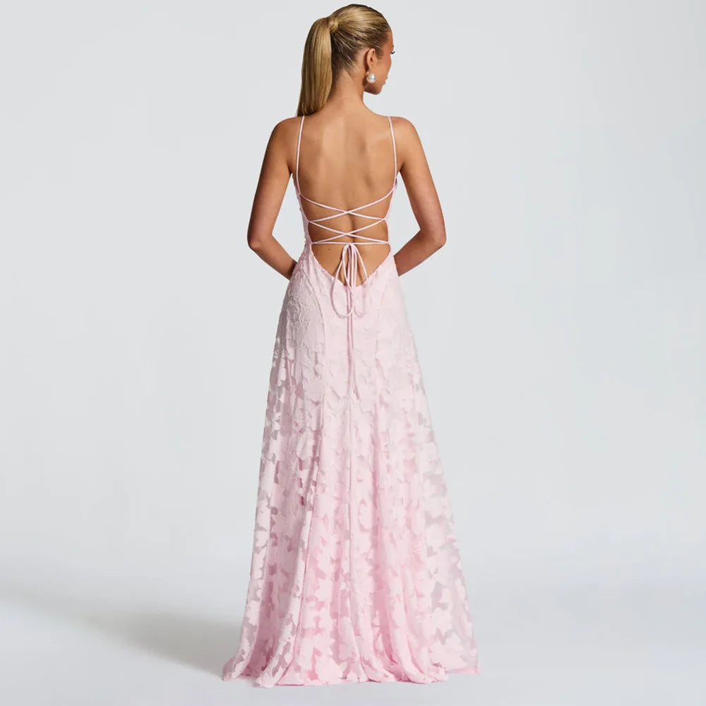 The Noir Plum Gown