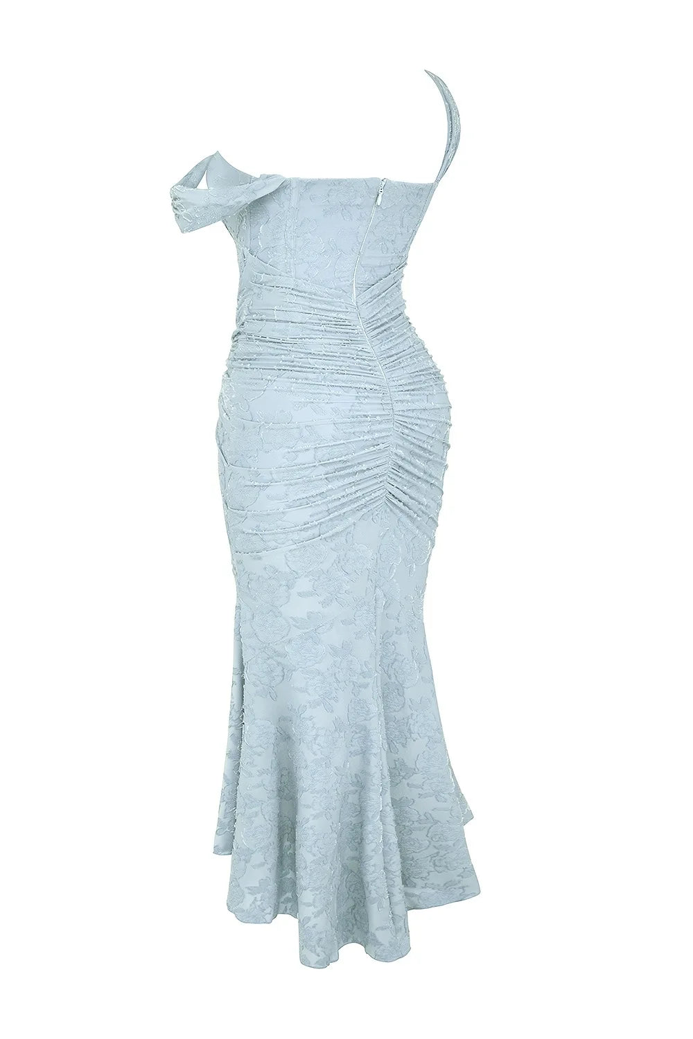 Fish Tail Halter Long Dress