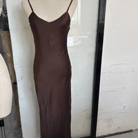 Off-Shoulder Pleated A-Line Maxi Dress