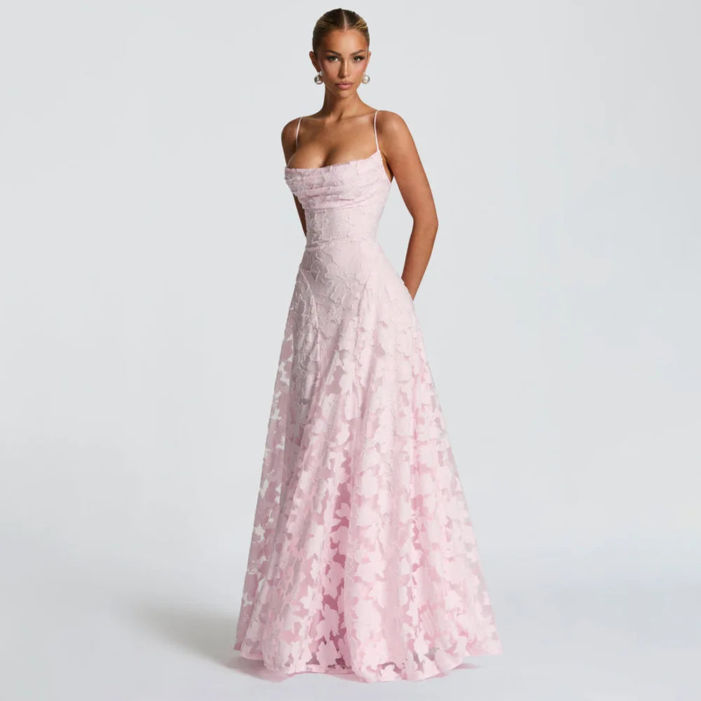 The Noir Plum Gown