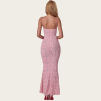 Beaded Mermaid Maxi Gown