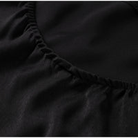Satin Halter Backless Maxi Dress