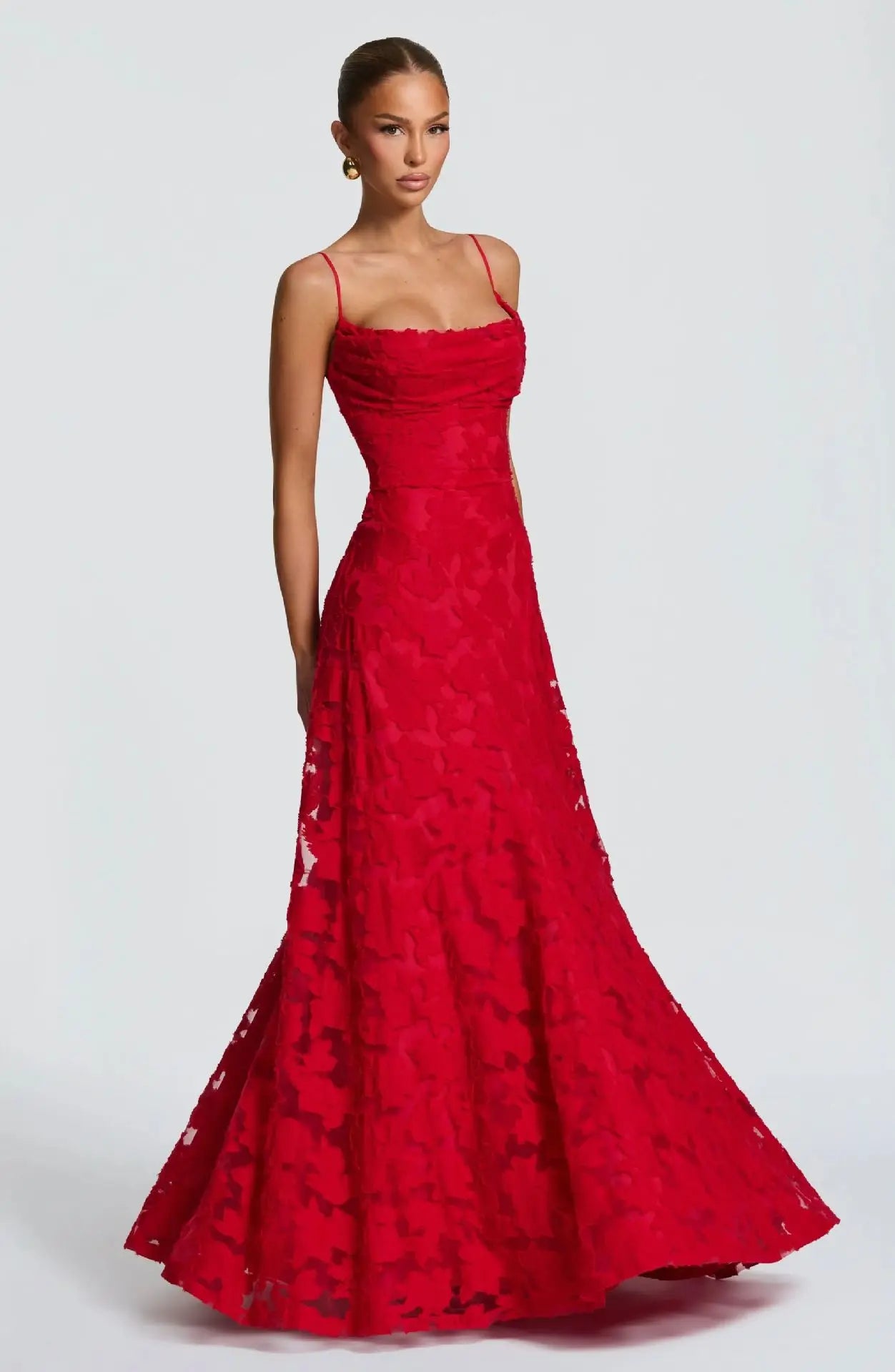 The Noir Plum Gown