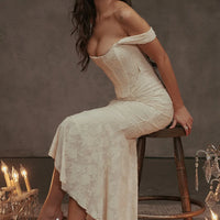 Fish Tail Halter Long Dress