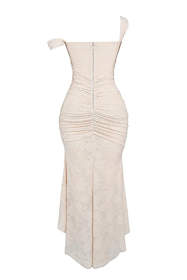 Fish Tail Halter Long Dress