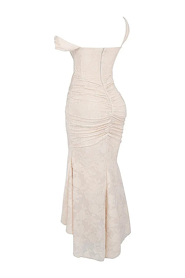 Fish Tail Halter Long Dress