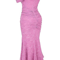 Fish Tail Halter Long Dress