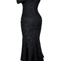 Fish Tail Halter Long Dress