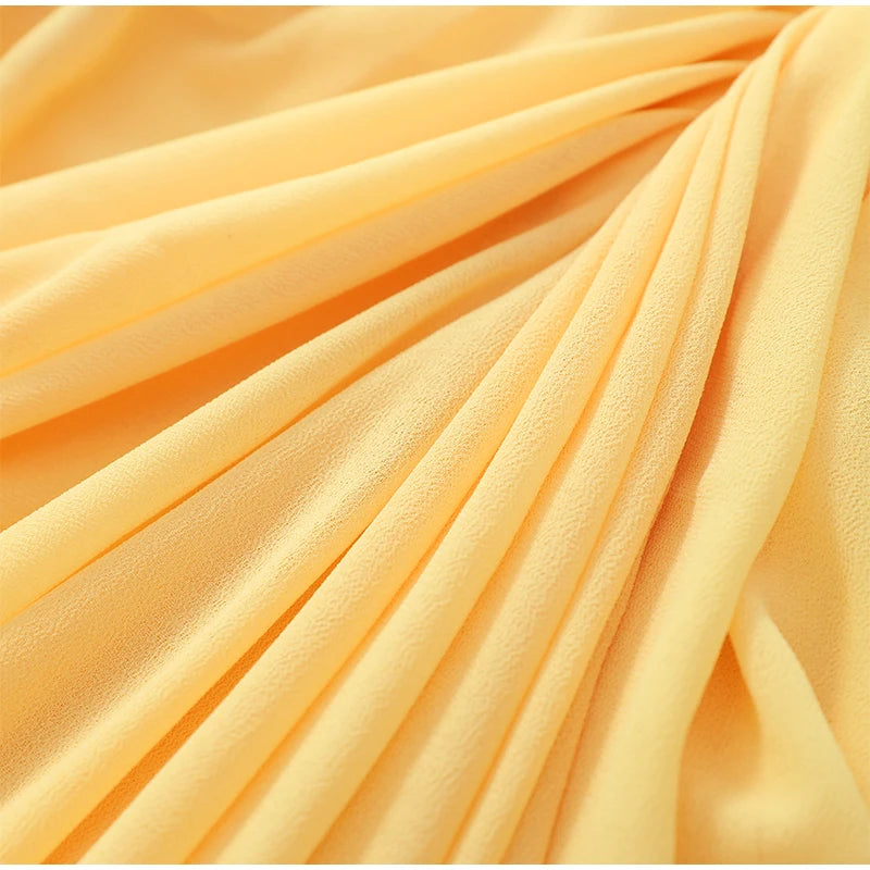 Off-Shoulder Pleated A-Line Maxi Dress