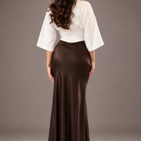 Solid Color Short Sleeve Cropped Top