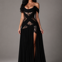 Valentina lace Maxi Dress