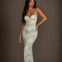 European And American Style Sexy Printing Slip Dress Women