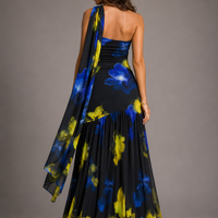 Ladies Sleeveless Tie Neck Maxi Dress - Perfect For Evening And Summer Beach Dress With Comfortable Fabric