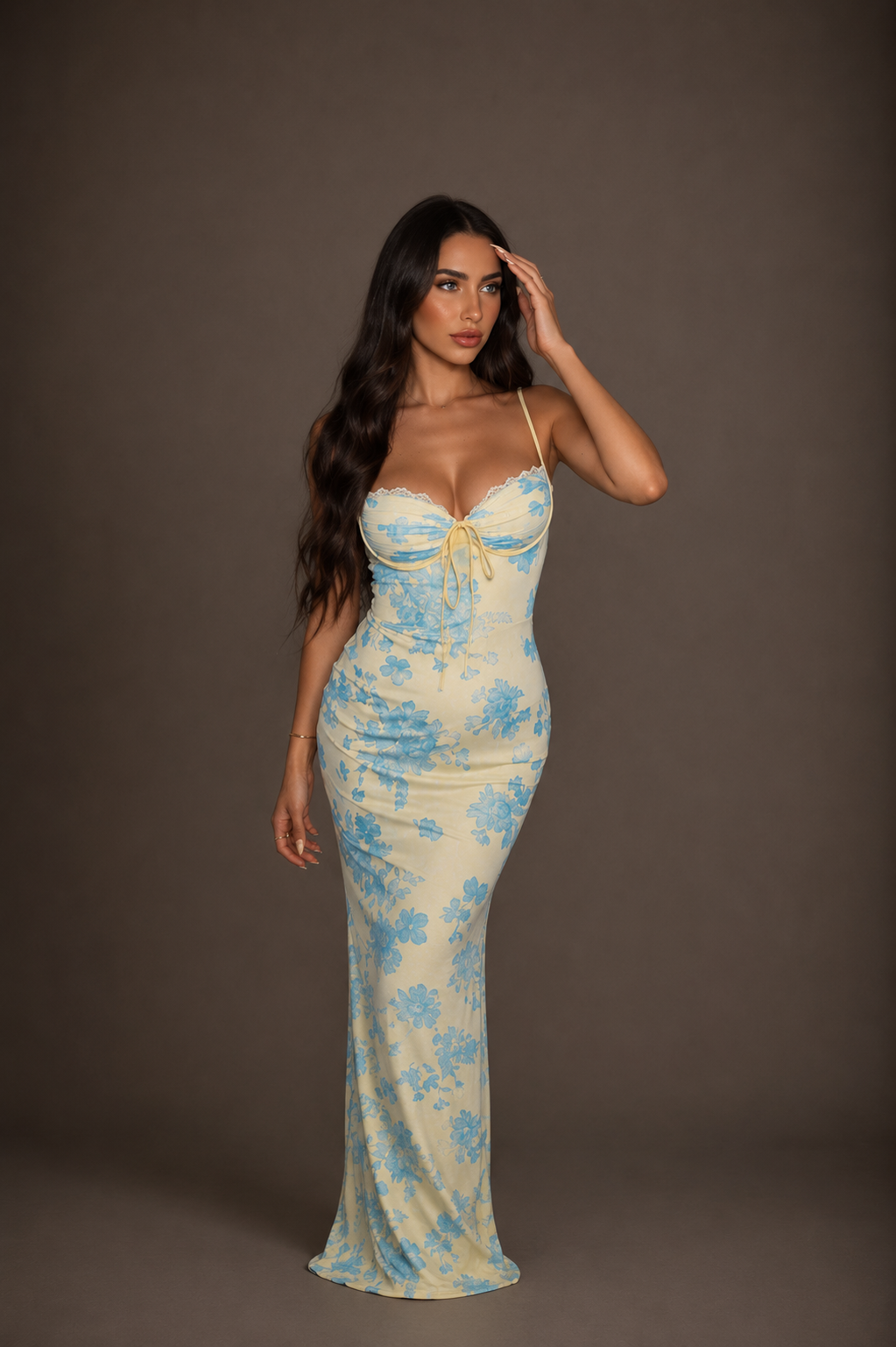 European And American Style Sexy Printing Slip Dress Women